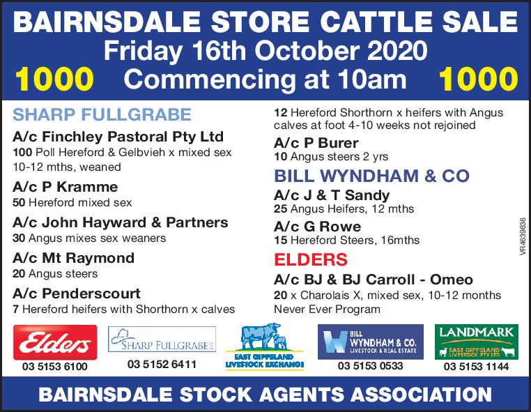Bairnsdale Store Sale